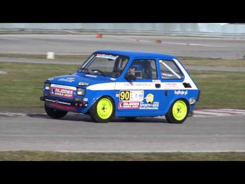 Zygan Rafał - Fiat 126p - SuperOES 3 Runda  Tor Kielce 25-03-2017