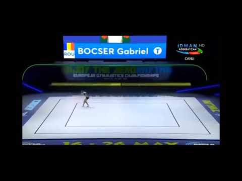 BOCSER Gabriel (ROU) - FINAL SENIORS IM Aerobic Gymnastics European Championships 2019