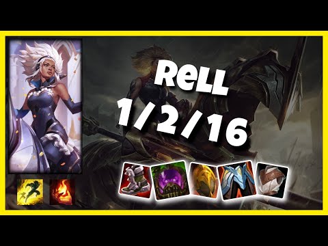 Rell vs Sett BR Challenger SUPPORT (1/2/16) - v11.2