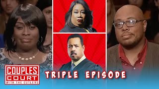 Triple Episode: Woman Accuses Her Husband of Being on Dating Sites | Couples Court