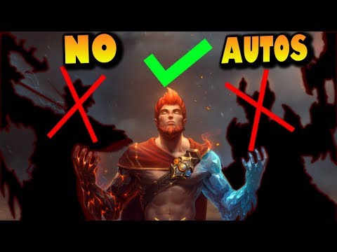 THE NO AUTO ATTACK CHALLENGE IS IMPOSSIBLE! - Masters Ranked Duel - SMITE
