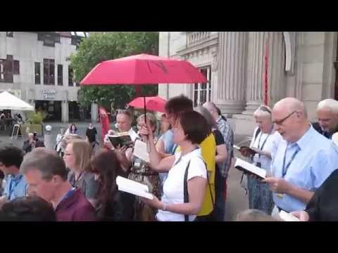 Criminale 2014 - KrimiautorInnen-Flashmob 21.5.2014