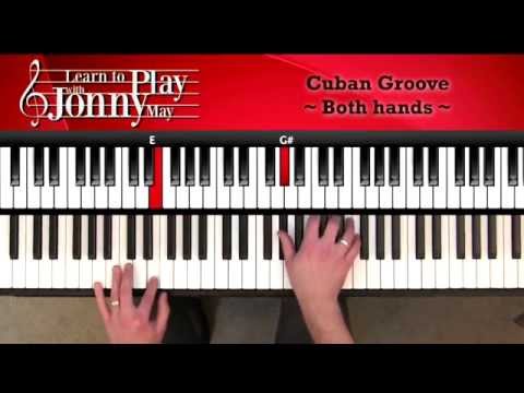 Latin Jazz Piano - Cuban Groove Lesson Demo from "Sugar Cubes"