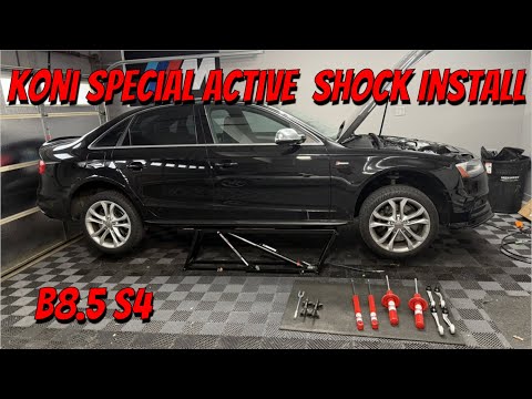 S4 Koni Special Active Shock Install and Review! Great shocks!