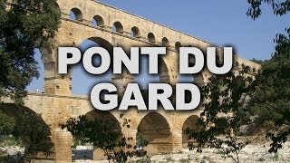 preview picture of video 'Pont du Gard, an Ancient Roman Aqueduct Bridge in Southern France'