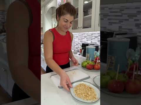 MY HUSBAND MADE CARAMEL APPLES…