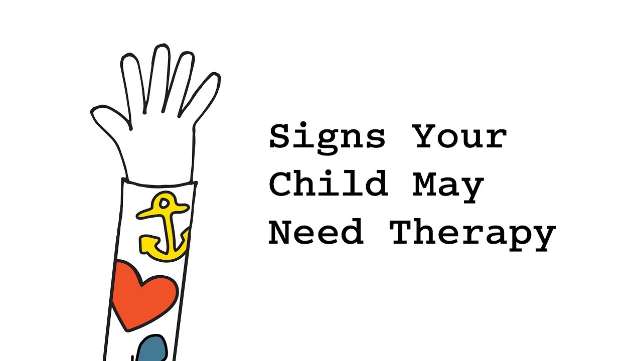 Signs Your Child May Need Therapy
