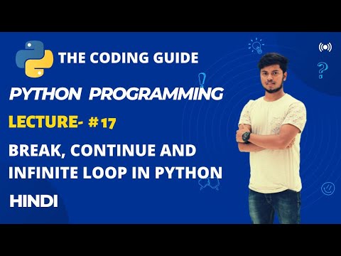 Lecture 17 Break Vs Continue Statement Python Jump Statements Python Tutorials For Beginners