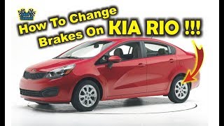 How To Change Rear Brakes - KIA Rio (Andy’s Garage: Episode - 11)