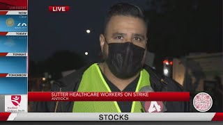 Why Sutter Health workers in Antioch are on strike