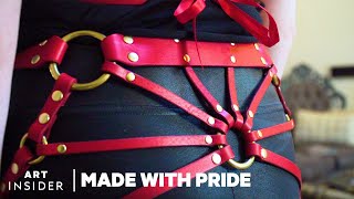 How These Leather Harnesses Are Customized For All Bodies | Made With Pride