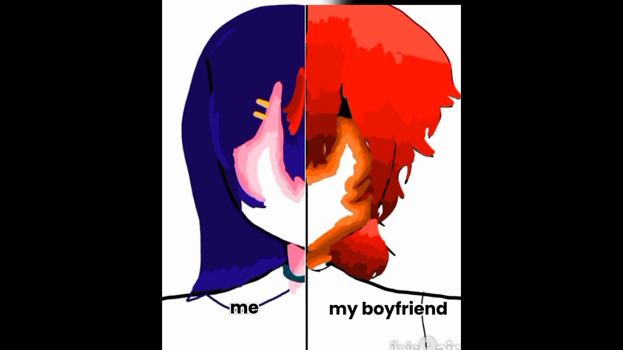 speed draw with myy boyprendd 🤭🤭💅|| #masukberandayoutube #gabutz #edit #ibispaintx