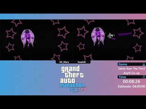 GTAMarathon 2019: Cloned - Saints Row: The Third - Any% Co-op - Mr_Mary, Kaadzik