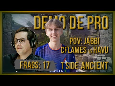 [PT] zorlaK Analisa: PoV JABBI - COPENHAGEN FLAMES vs HAVU GAMING - ANCIENT (T-SIDE) [Demo de Pro]