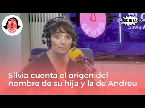 ¿Por qué Sílvia Abril y Andreu Buenafuente pusieron Joana a su hija?