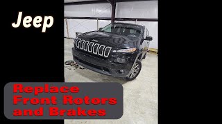 How to Replace Front Brakes & Rotors on a Jeep Cherokee (2014-2021)