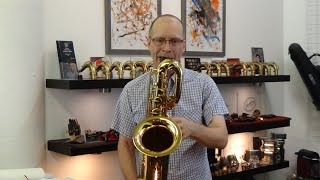Video thumbnail for Yamaha YBS-62 bari sax used in mint condition by KB Sax