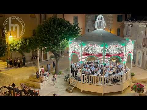 FROSOLONE - OMAGGIO FLOREALE ALLA BANDA DI BRACIGLIANO, M° C. Santaniello (Festa 29 giugno 2022)