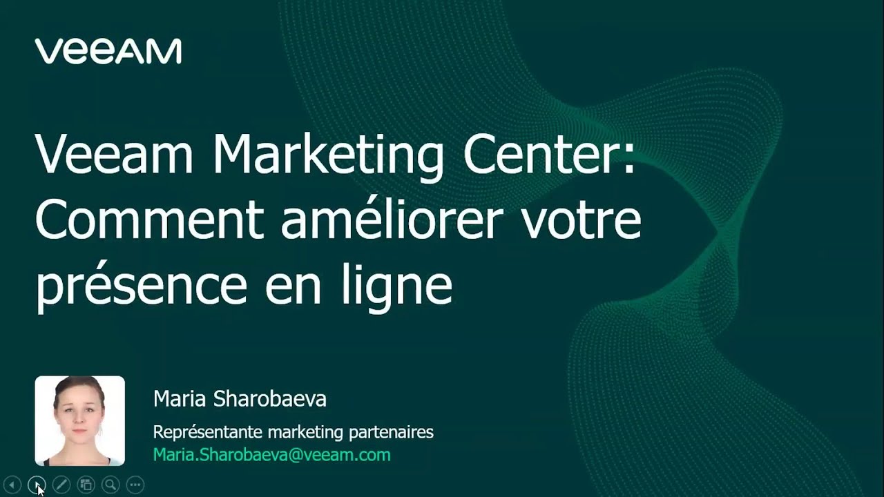 Veeam Marketing Center: Comment améliorer votre présence en ligne video