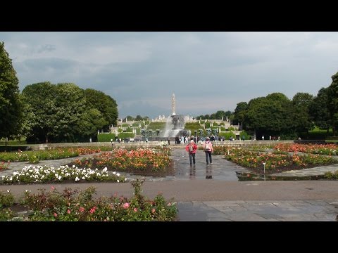 The impressive sculptures of Vigeland in Frogner Park, Oslo - Norway