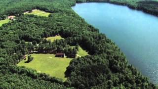 Camp Skylemar from the Air