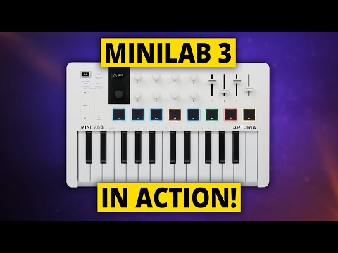 Using the ARTURIA MINILAB 3 - Hands on demo and review!