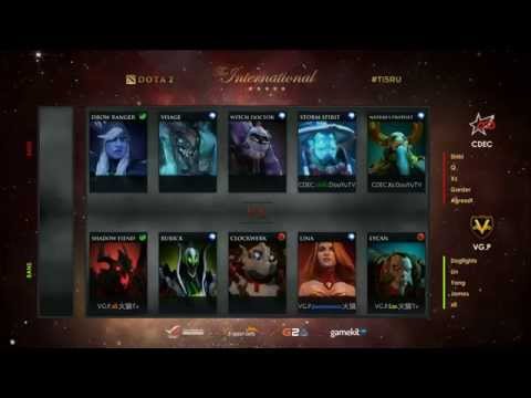 CDEC vs VGP Game 2, TI5 China Qualifiers The international 5