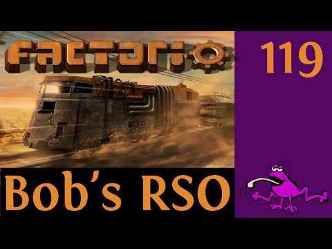 Let's Play Factorio with Bob's Mods RSO Ep #119, galena somez