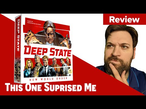 Deep State: New World Order Board Game Review - This One Suprised Me!