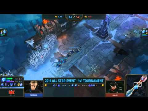 Froggen VS Faker 1v1 AllStar 2015