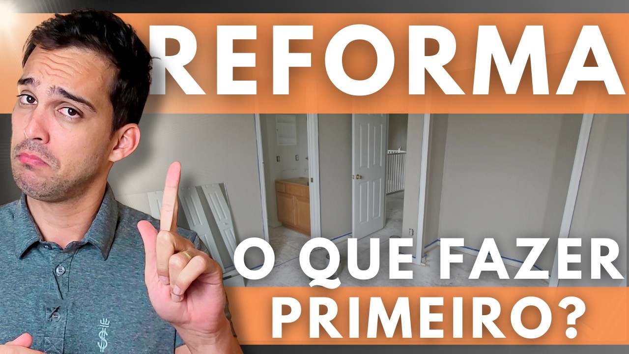 QUAL A ORDEM PARA REFORMAR UM APARTAMENTO?