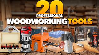 20 Professional Woodworking Tools on Amazon You Need Now!
