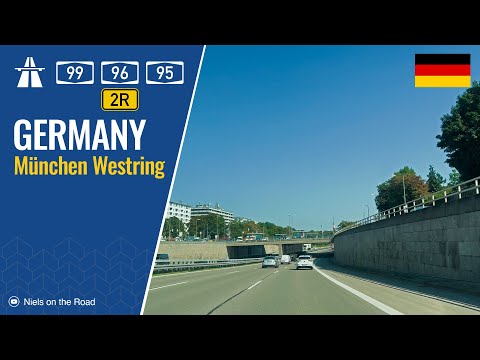 Driving in Germany: Autobahn A99, A96 & B2R Ring München-West