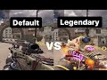 Legendary vs Default Swordfish Comparison