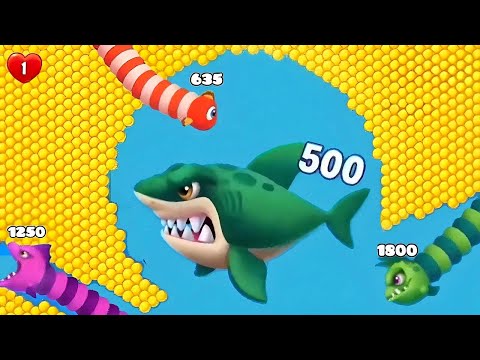 Fishdom 🐠 Big Green Shark Attack 🦈 Fishdom Ads New Level Update 🔥