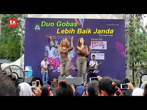 DUO GOBAS - LEBIH BAIK JANDA - Kejutan ANTV  Road Show  Menuju HUT ANTV ke 25
