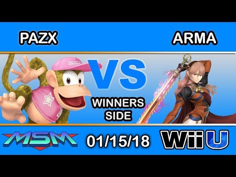 MSM 129 - Pazx (Diddy Kong) Vs. Kh | Arma (Corrin) Winners Side - Smash 4