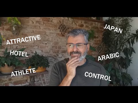 Words often mispronounced #2 (or...An attractive Arabic athlete in a hotel in Japan)