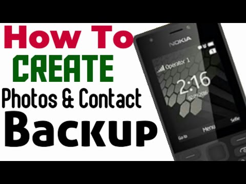 How to Create Backup in Nokia 216 ||