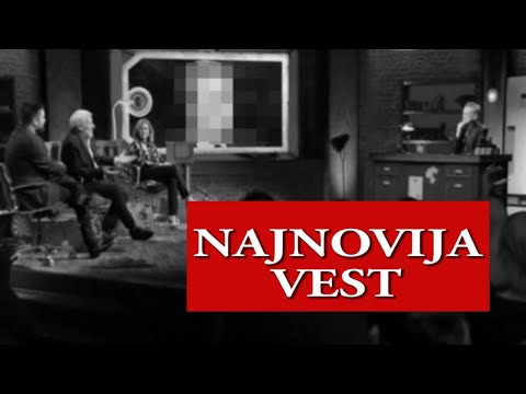 ŠOOK, voditelj saopštio - IMA NEIIZLEČIVU BOLEST!!