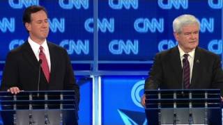 Santorum, Gingrich lash out at media