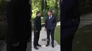 Macron and Zelensky caught in hot mic moment on how to ‘deal’ with Trump 