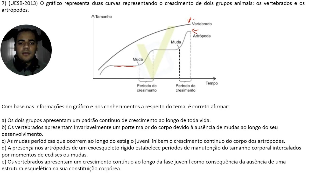 Invertebrados - exercícios de revisão geral.