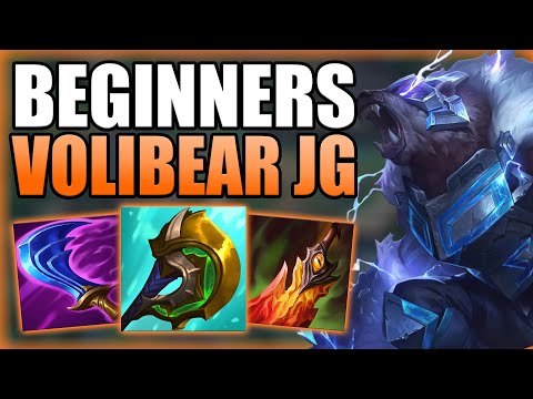 HOW TO PLAY VOLIBEAR JUNGLE & HARD CARRY FOR BEGINNERS IN S12! - Best Build/Runes League of Legends