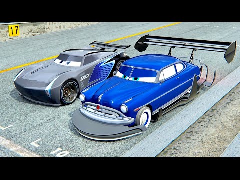 Jackson Storm vs Doc Hudson GTR - Drag Race