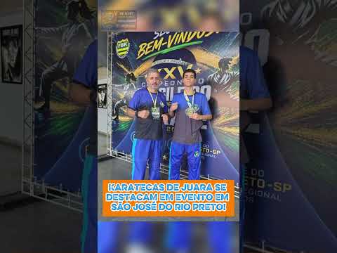 🥋🏆 KARATECAS DE JUARA SE DESTACAM EM EVENTO EM SÃO JOSÉ DO RIO PRETO!