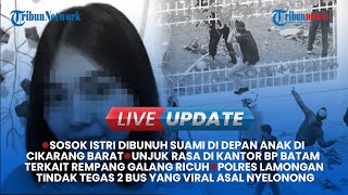 LIVE: Motif Suami Bunuh Istri di Cikarang Barat Terungkap, Pelaku Sakit Hati Penghasilan Dihina