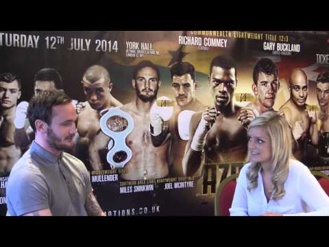 MILES SHINKWIN "JOEL McINTYRE WILL FIND OUT IF I HAVE A GLASS JAW"