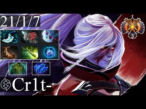 EG.Cr1t - Drow Ranger | Carry Gameplay Dota 2 Patch 7.31d