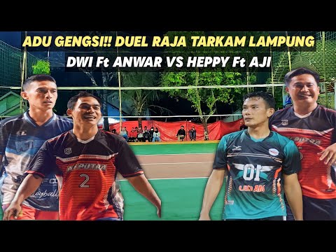 DUEL PANAS..!! ADU GENGSI RAJA TARKAM LAMPUNG || DWI Ft ANWAR VS HEPPY Ft AJI